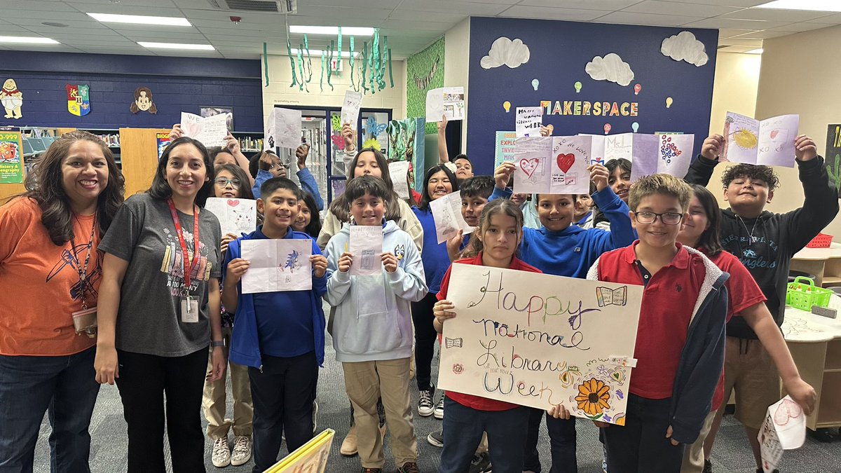 Elia Rojas (@erojas_sves) on Twitter photo Happy National Library Week to the best Librarians in town!! ❤️📚 Thank you for all you do for our kiddos! <a href="/SierraVista_SA/">Ashley Adcox</a> <a href="/JVelarde_SVSA/">Janahy Velarde Luna</a> Happy National Library Week to the best Librarians in town!! ❤️📚 Thank you for all you do for our kiddos! <a href="/SierraVista_SA/">Ashley Adcox</a> <a href="/JVelarde_SVSA/">Janahy Velarde Luna</a>