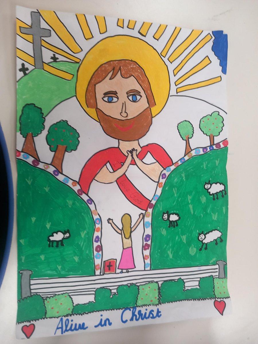 As part of Catholic Schools' Week all pupils were invited to take  part in the Art Competition organised by The Diocesan office for pupils in the Limerick Diocese.Congratulations to Mary Kate O 'Sullivan who was awarded second place in the 3rd and 4th class category.