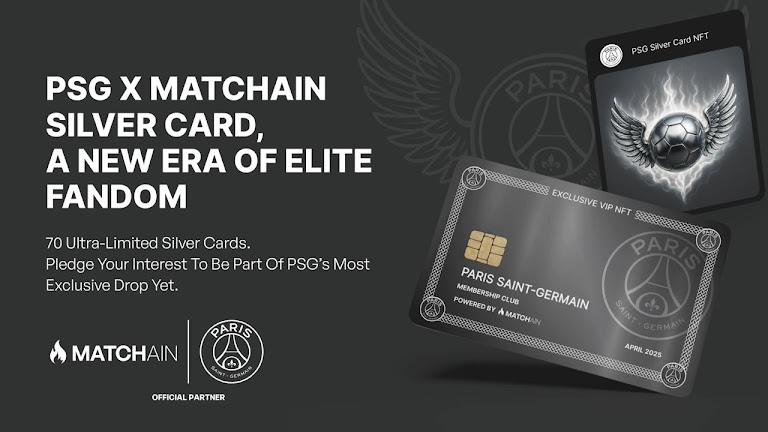 SoccerScope_'s tweet image. The digital world meets soccer passion! 🏆 @PSG_English partners with #Matchain for 70 exclusive VIP Silver Cards, revolutionizing fan loyalty. Experience the blend of tradition &amp;amp; innovation! #FootballEvolution