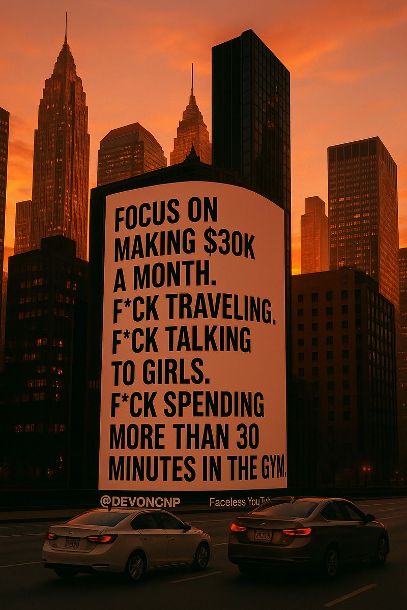I've made $2.4M from faceless YouTube channels.

I'm not flexing... because it wasn't even hard.

I'm just showing you what's possible when you truly FOCUS.

Want to know how I did it?

• Like
• Comment "FOCUS"

And I'll DM it to ya.

*Must follow, 24h only*