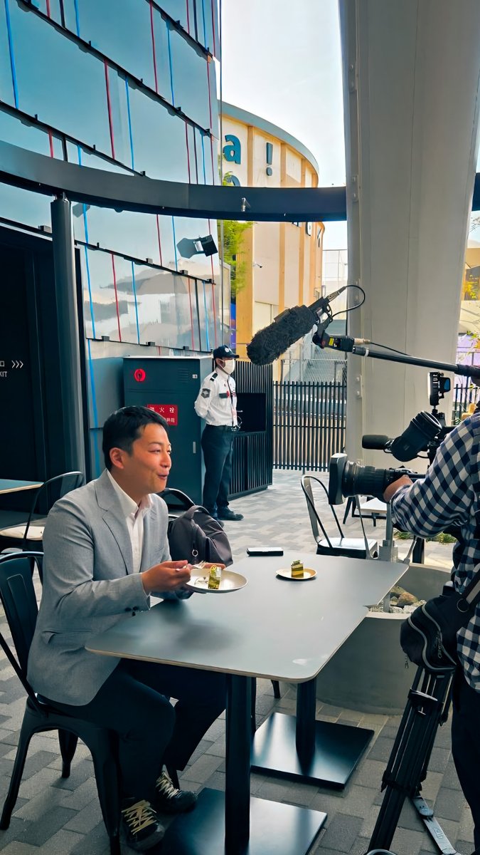 ExpoPavilionLU's tweet photo. 🎤 Media Day at #Expo2025 Osaka is a wrap! We welcomed the press for a sneak peek at the 🇱🇺 Luxembourg Pavilion—featuring immersive scenography, circular design &amp; that signature “Doki Doki” vibe. 💓 Plus: a taste of our LU–JP fusion dessert! 3️⃣ days to go! #LUexpo2025Osaka https://t.co/FfCvAikpX3