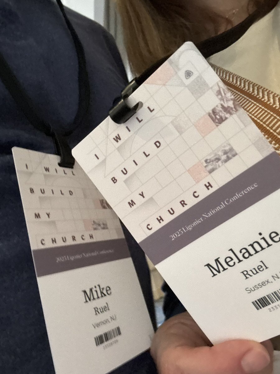 melteal's tweet photo. So excited to be here! @Ligonier @RuelBass #ligcon https://t.co/5eYHS3oDc3