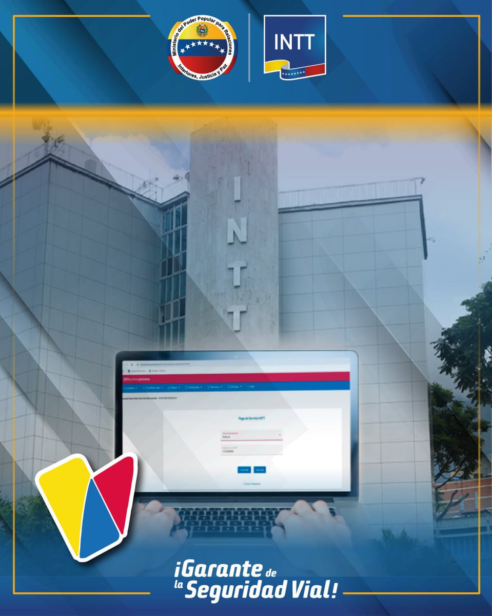 InttContigo's tweet image. #DeInterés| En aras de robustecer la seguridad y garantizar el acceso transparente a los trámites del #INTT, desde este 10 de abril, se establece al Banco de Venezuela como única plataforma de pago, debido a labores de mantenimiento y optimización del sistema INTT Recarga.