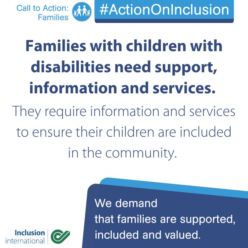 Families of children with disabilities often get little or no support. That leaves them isolated.

We’re collecting input to shape the UN report on families—share what support looks like in your country.

📝 Submit by 15 April: buff.ly/Oy7x23G 

Supported by