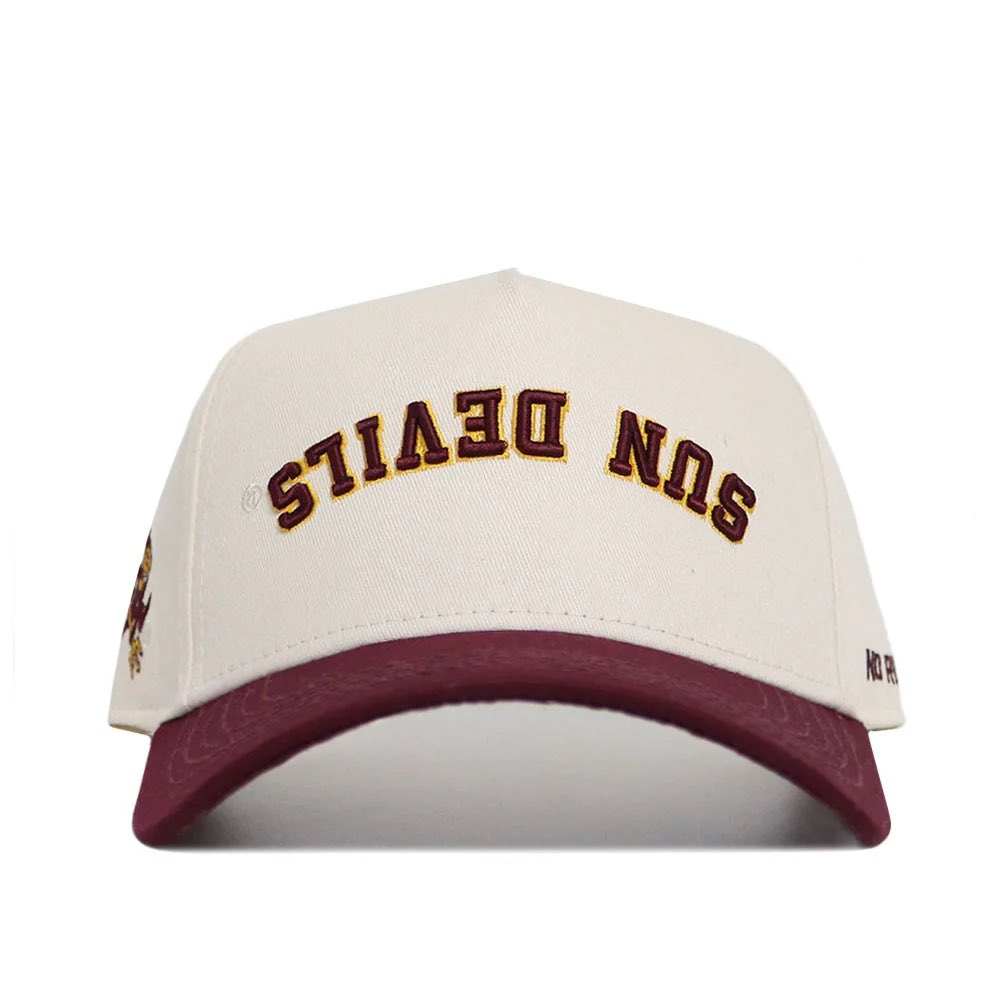 I’m sure Jose Luis Ballester is a great player. And I’m all for the amateurs repping their schools, but someone probably should’ve told him to leave the upside down logo hat at home for The Masters.