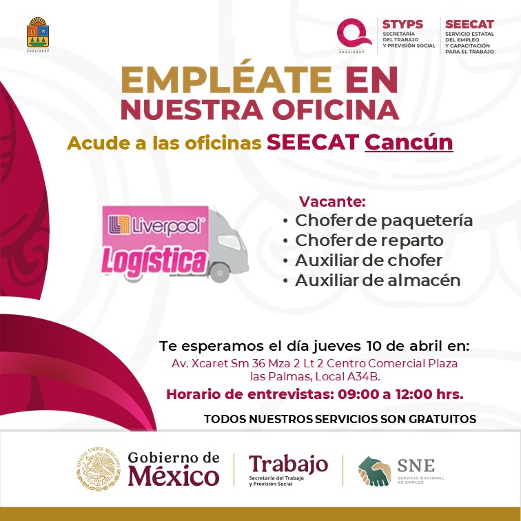 Servicio Nacional de Empleo Quintana Roo tweet media
