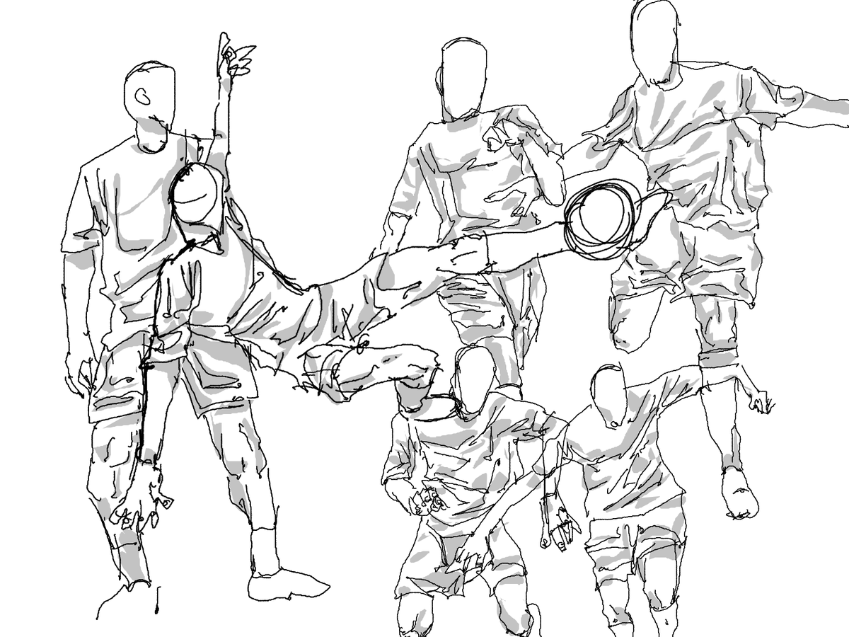 _shuto___'s tweet photo. basketball sketches
#soccer  #drawings #digitalart #balls https://t.co/DcuNKl4Le2