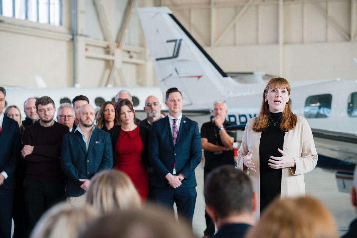 Doncaster Sheffield Airport is just one of countless projects abandoned in the graveyard of broken Tory promises.

Now this Labour Government is working in partnership with a Labour Mayor and a Labour council to unlock new aviation jobs, skills and investment for the North.