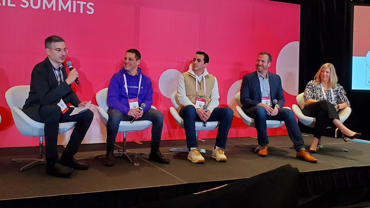 Had a great time discussing the future of #ecommerce with Puma, VistaPrint, Hearts On Fire and Moonshot AI at the Boston Ecommerce Summit!