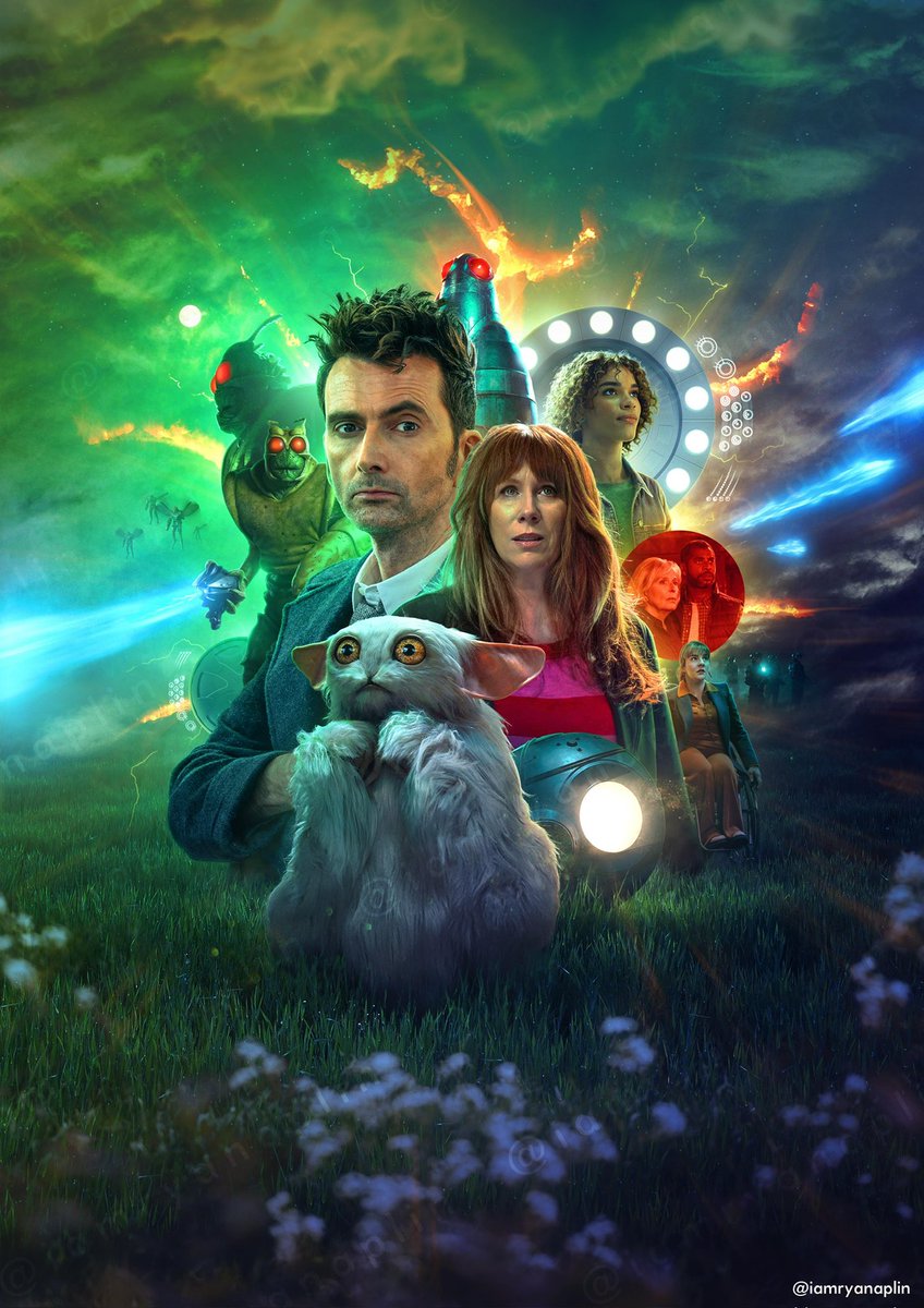 iamryanaplin's tweet image. Happy #PortfolioDay
A few of my most recent works I’m proud of! …couple more I’d really like to feature here, but they’ve not been released yet🤫😉
#DoctorWho @bigfinish