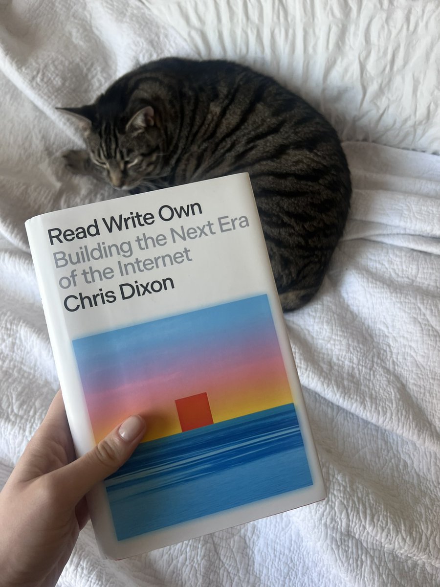 Also, this freshly published book by <a href="/cdixon/">Chris Dixon</a> showed up in my mailbox today 💫 Let’s dive in …