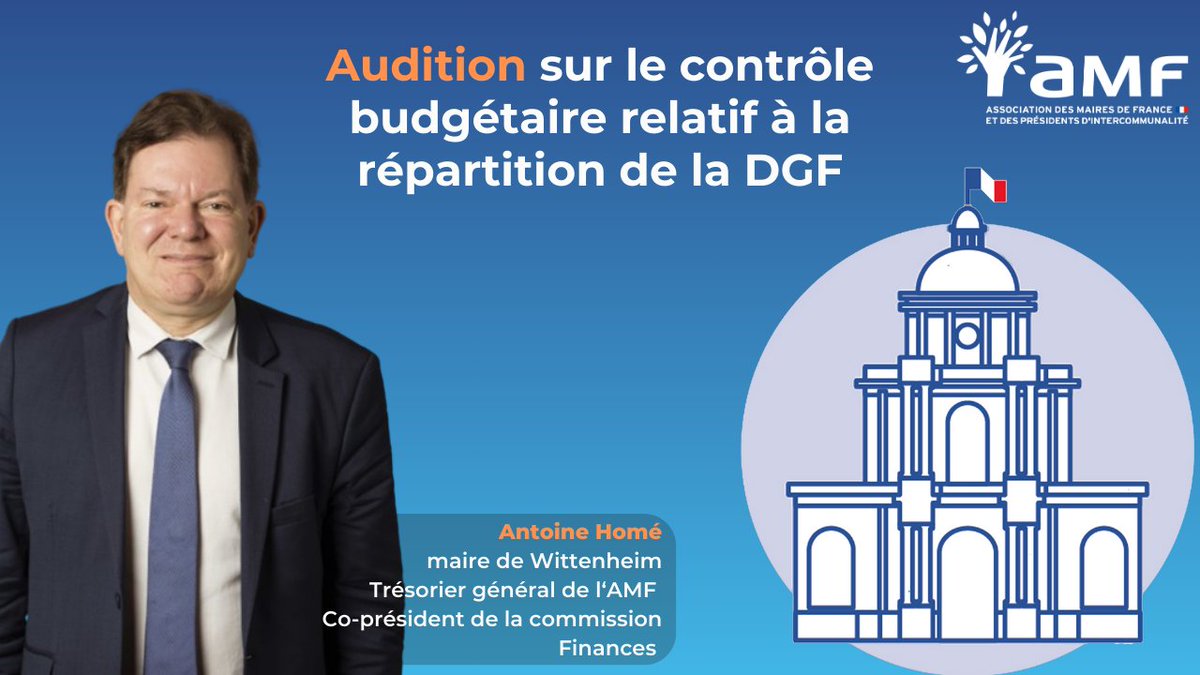 🏦 [AUDITION AU <a href="/Senat/">Sénat</a>]
<a href="/AntoineHome/">Antoine HOMÉ</a> a échangé avec les sénateurs <a href="/IsabelleBrique2/">Isabelle Briquet</a> et <a href="/SautarelS/">Stéphane Sautarel</a>, co-rapporteurs de la mission RCT dans le cadre de leurs travaux de contrôle budgétaire relatif à la répartition de la DGF. 

Il a pu souligner que la DGF ne joue aujourd’hui plus son