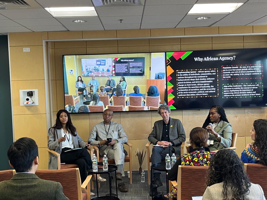 Launching  #FletcherAfricanaConference2025 - We are
starting with a discussion with our co-chairs  <a href="/laurenleavell_/">Lauren Leavell</a> and <a href="/Melhabtu/">Melat</a> with Prof <a href="/ChidiOdinkalu/">Chidi Anselm Odinkalu, CGoF</a> and Prof Alex De Waal <a href="/WorldPeaceFdtn/">World Peace Foundation</a>