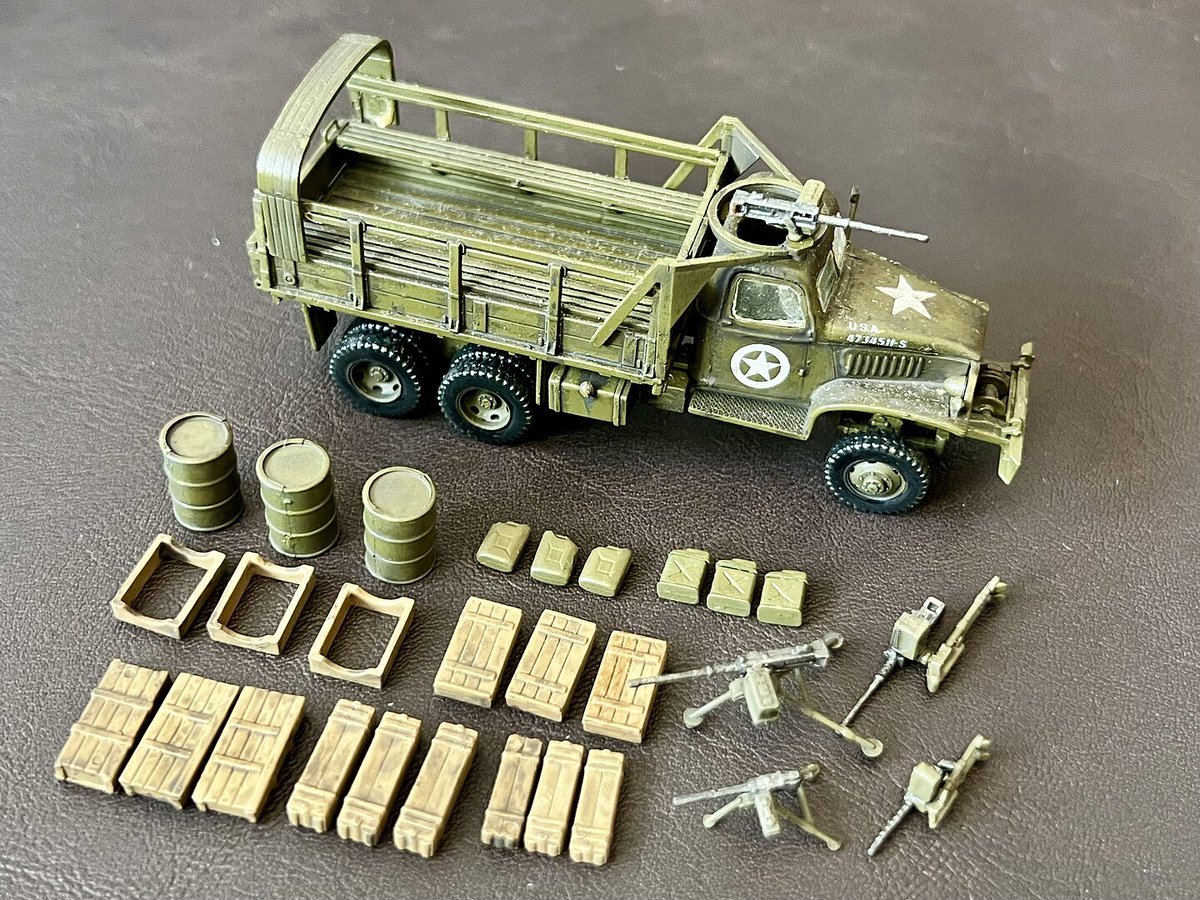 Hobbylinc's tweet image. Check out hhpodesta&apos;s build of the Academy 1/72 scale U.S. 2.5 Ton Cargo Truck and Accessories 👇

hobbylinc.com/cgi-bin/member…

#hobbylinc #academymodels #plasticmodel #plasticmodelkit
