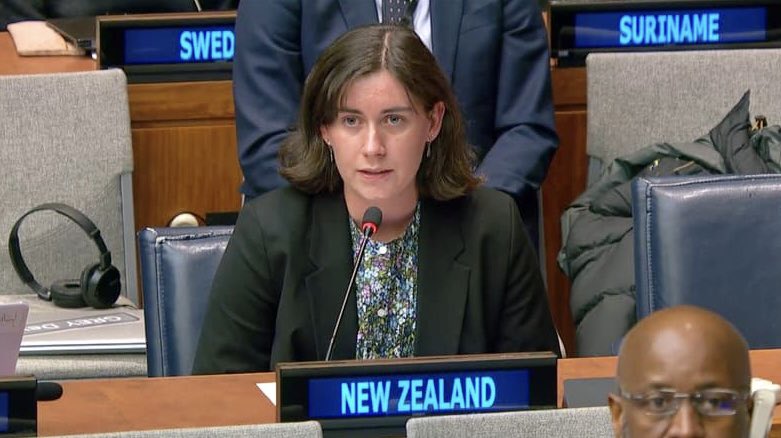 NZUN's tweet photo. At the 5️⃣8️⃣th Commission on Population and Development, New Zealand emphasized that health and well-being for all ages is fundamental to #SustainableDevelopment and #HumanRights.

Achieving the ICPD Programme of Action requires global collaboration and a strong multilateral system. #CPD58

🔗 https://t.co/MSAPyHBcWa