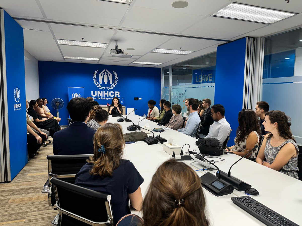 JerseyOAC's tweet photo. After 2 years with @UNHCREgypt, one of our UN JPOs reflects on life at the frontline of refugee protection — from 15k+ assessments to learning Sudanese sign language.  A powerful, personal story of impact. 
Read more: https://t.co/zDB6GJihSD
#UNHCR #RefugeeSupport #Humanitarian https://t.co/uklY9WUbqY