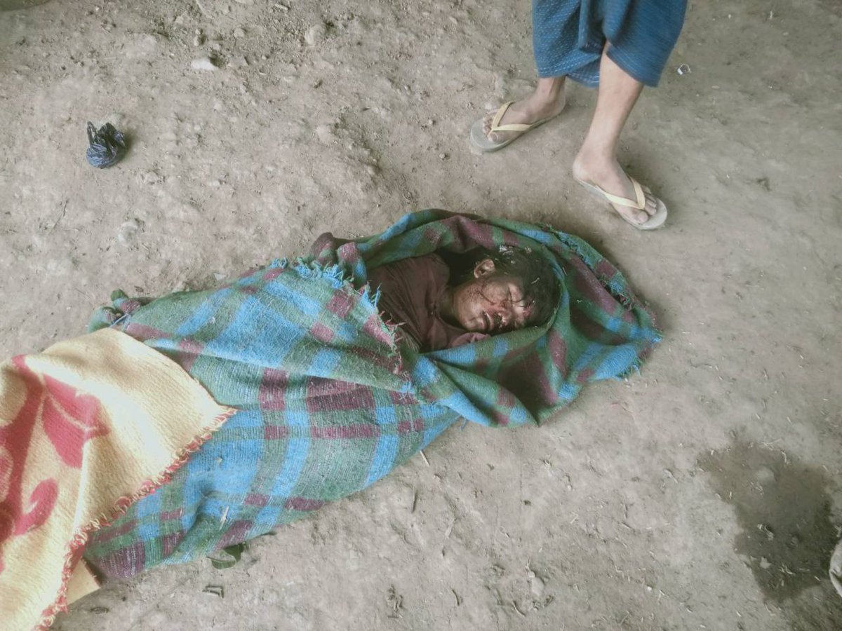 zawmoethant71's tweet photo. One woman was killed &amp; 3 others were injured in airstrike by military council on #YeChaungBo village in #MatTara Twp, an area that was hit by #Sagaing earthquake on today, #PyinOoLwin District PDF said.

https://t.co/87HeKW8uHw
#2025Apr10Coup
#WhatsHappeninglnMyanmar https://t.co/83lkMWcrdC