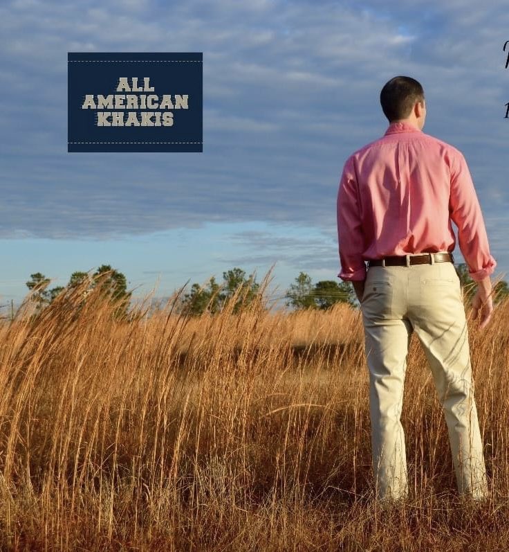 allamerkhakis's tweet photo. Come see what all the buzz is about at https://t.co/Obs7mudeI7 and find out what you’ve been missing!  There’s something for everyone in relaxed, original, and slim fits.  Great look and feel and as always #madeinusa ! #Masters2025 #mensfashion #believeinwhatyouwear https://t.co/of98WkfQOU