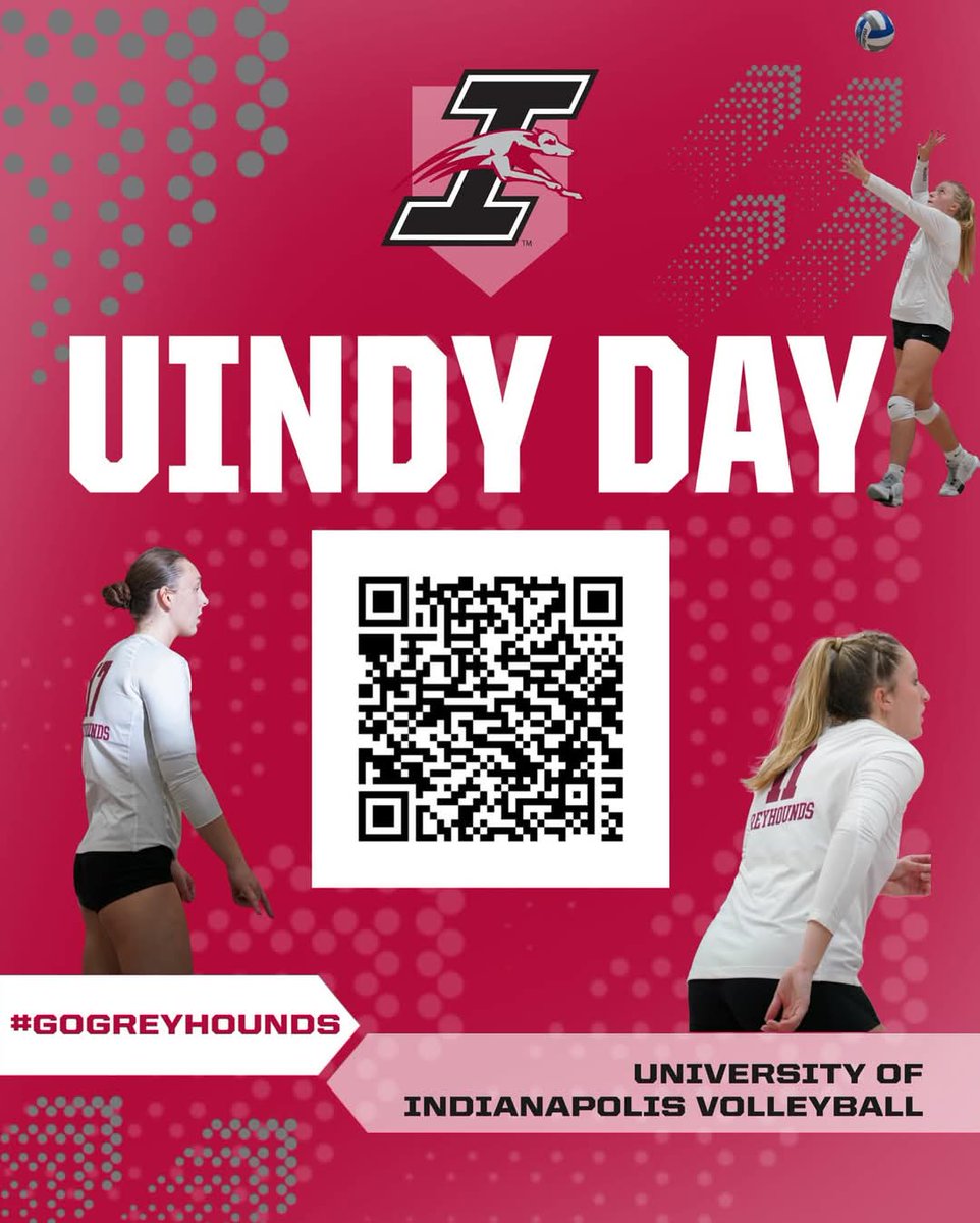 Please consider giving a gift to <a href="/UIndyVball/">UIndy Volleyball</a> and support <a href="/MckenneyKelsey/">Kelsey Mckenney</a>  and her team. No gift is too small, anything makes a difference! Scan the QR code or click the link in the bio to contribute to our next chapter! Thank you for all your support! #GoHounds🐾 #UIndyDay
