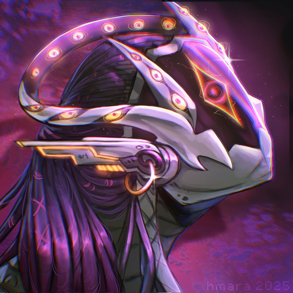 👁️ Oh so many eyes 👁️

#art #portrait #icon #robot