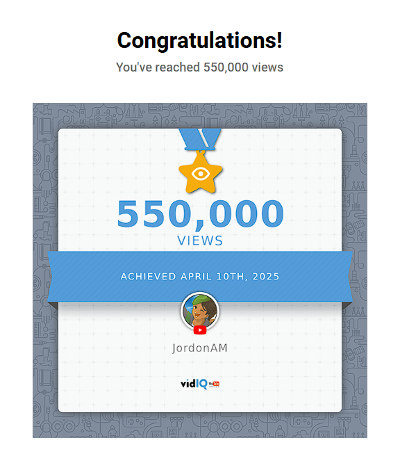 JordonAM's tweet photo. Never in my life would I have thought more than half a million people would have watched me. Thank you 🥹 https://t.co/1Xlcl2bdz8