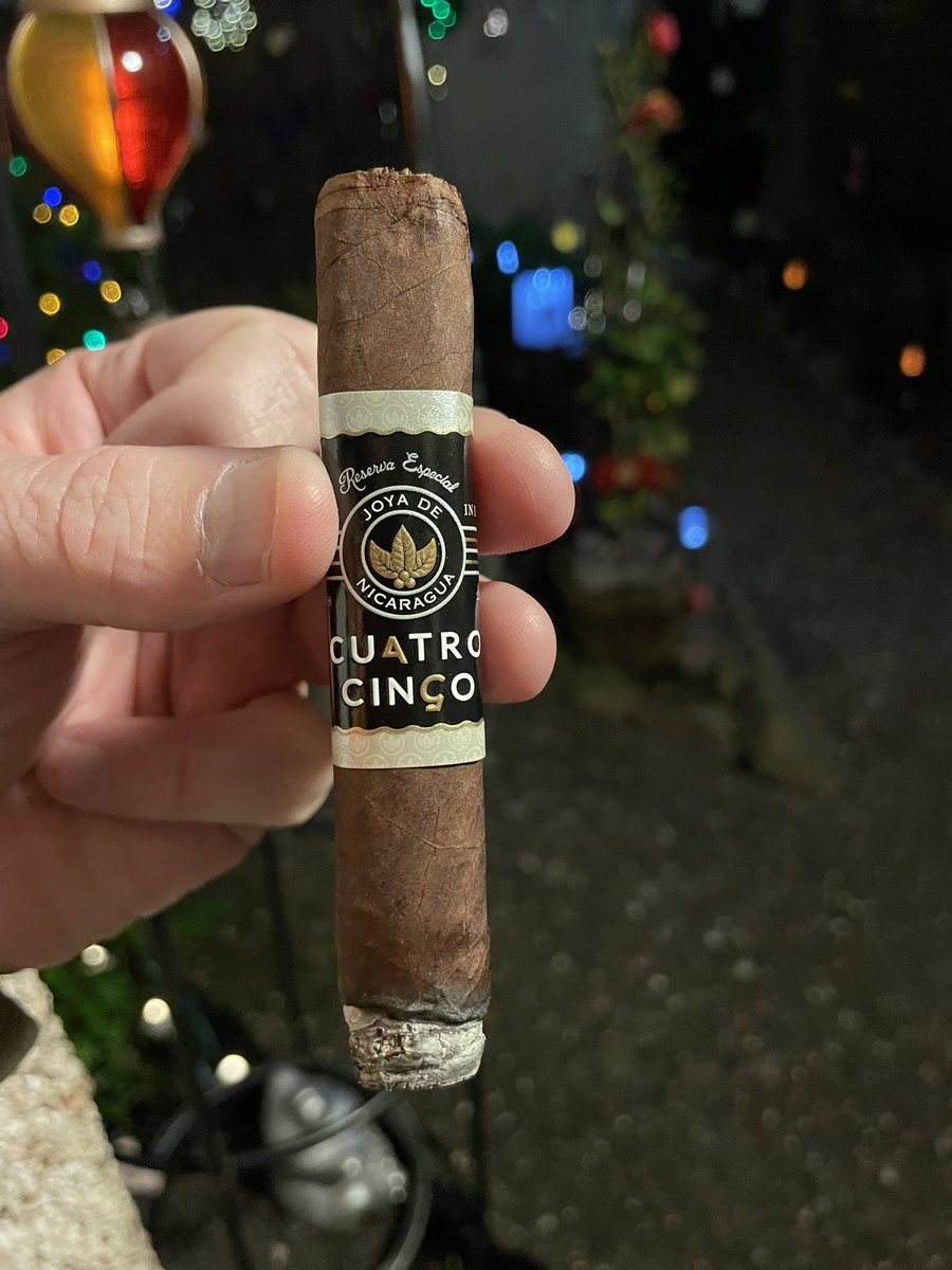 Peter Jones (@peterjones27) on Twitter photo Thursday evening enjoying a <a href="/joyacigars/">Joya de Nicaragua</a> Cuatro Cinco PC. Med-Full, excellent cigar. 🔥💨👊 Thursday evening enjoying a <a href="/joyacigars/">Joya de Nicaragua</a> Cuatro Cinco PC. Med-Full, excellent cigar. 🔥💨👊