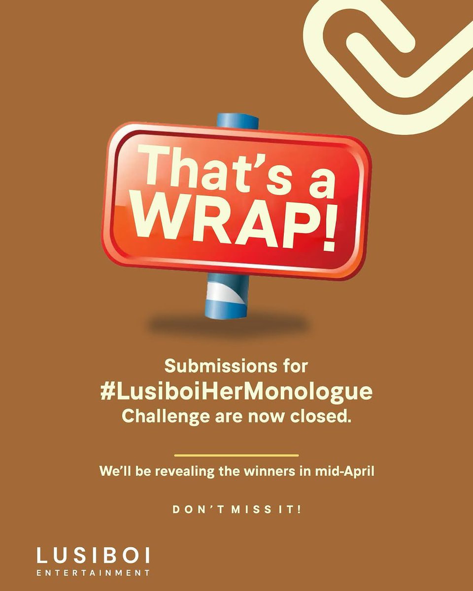 Lusiboi_Ent_'s tweet photo. That’s a wrap on the #LusiboiHerMonologue Challenge!

Submissions are now closed, and we’re blown away by the talent that showed up.

Stay tuned—winners will be revealed mid-April!

#nigerianfilm #africanstories #actingchallenge #monologuechallenge #lusiboihermonologue https://t.co/mFxHuTcqPP