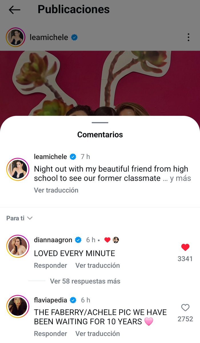 mariaam94_'s tweet photo. Qué hasta le ha comentado y la otra le ha dado me gusta, qué no se odian 😭😭 #Achele https://t.co/3gKu1PDn2P