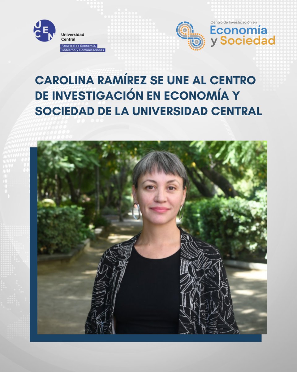 👥 La investigadora Carolina Ramírez, Doctora en Sociología Visual y experta en metodologías innovadoras, se suma a nuestro equipo para profundizar en temas clave como migración, envejecimiento y diversidad urbana. 🌍

¡Bienvenida Carolina. Mucho éxito!