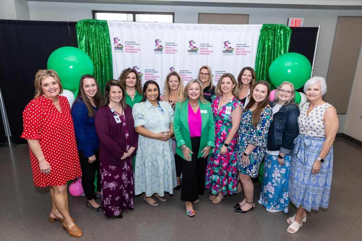 volstatecampus's tweet image. The community around #VolState is truly inspiring! Your  support made the #WomenEmpoweringEducation Luncheon incredibly impactful, and we are deeply grateful to everyone who joined in person and in heart!
 From the bottom of our hearts—thank you! 
#VolStateCollegeFoundation