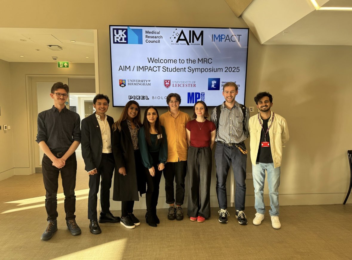 Late post, but worth it! Had an amazing time at our DTP symposium. I was genuinely excited to talk about the rare disease Mucopolysaccharidosis. It was the perfect student-led space to share &amp; learn from each other’s challenges, &amp; get incredibly helpful feedback. #AIMImpact2025