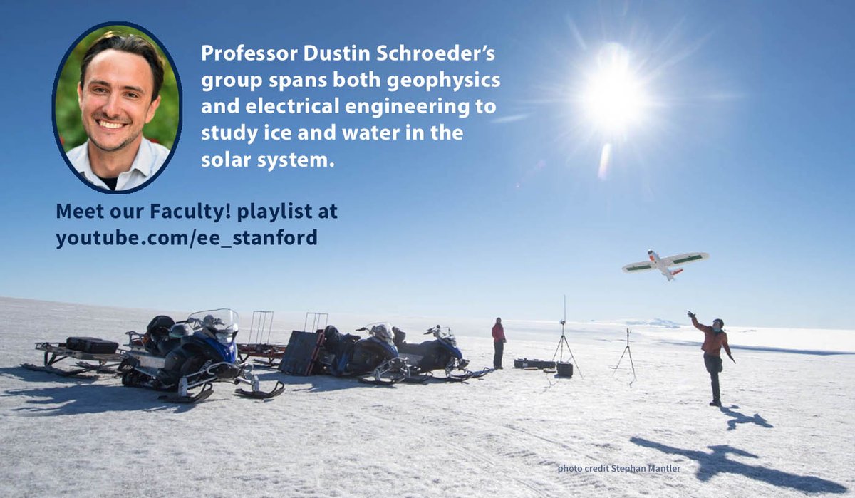 The reason my research group spans both geophysics and electrical engineering is [we] use tools from EE [...] to study the Earth and other planets, and [...] invent new sensors ...

Meet our Faculty! playlist
youtu.be/teVZxAqG58M?fe…