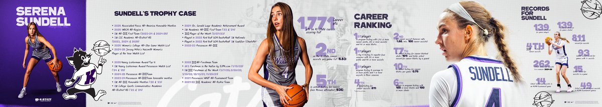 K-State Women's Basketball (@kstatewbb) on Twitter photo Serena Sundell came in from Maryville, MO and left her mark on the Cats and the hearts of Manhattan.
Thank you, <a href="/serena_sundell/">Serena Sundell</a>, for being a 'Cat. 💜 Serena Sundell came in from Maryville, MO and left her mark on the Cats and the hearts of Manhattan.
Thank you, <a href="/serena_sundell/">Serena Sundell</a>, for being a 'Cat. 💜