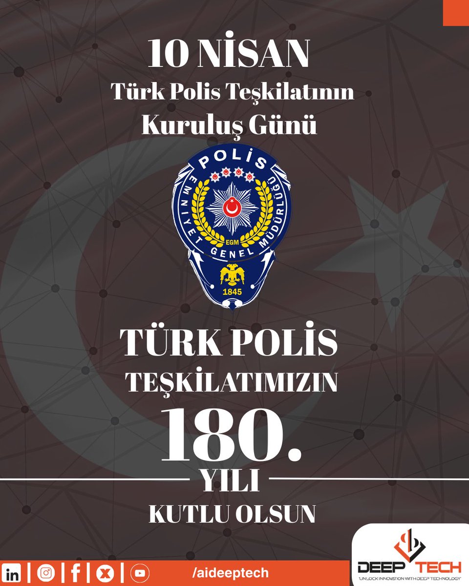 Kutlu Olsun… #türkpolisi #aideeptech