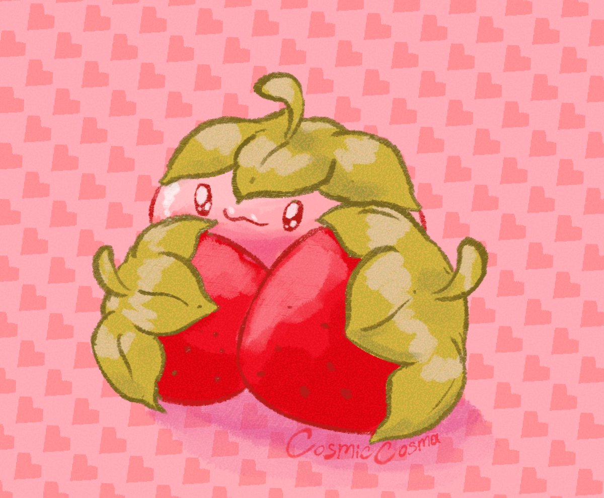 Berries your straw slime (' ' )