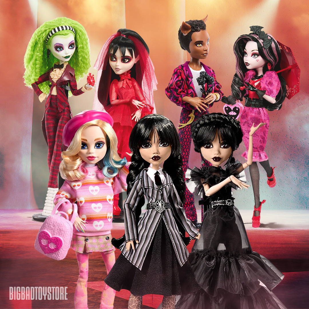 BigBadToyStore's tweet photo. Which Monster High doll are you dying to add to your collection? They're all IN STOCK at BigBadToyStore!

Order yours today: https://t.co/YJEBVEZsbo

#MonsterHigh #Dolls #MonsterHigh #Dolls #instock #MonsterHigh #Dolls #BBTS #InStock #Collector #ToyCollector #GhoulsRule https://t.co/o53IdJdYpT