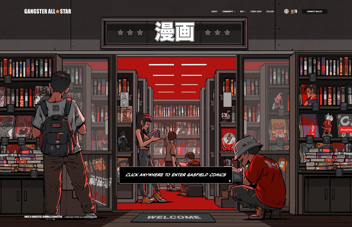 With the Thailand 2025 Book Expo coming to a close, we are now opening up our Gasfield Comic Shop!

gangsterallstar.com/comic-shop