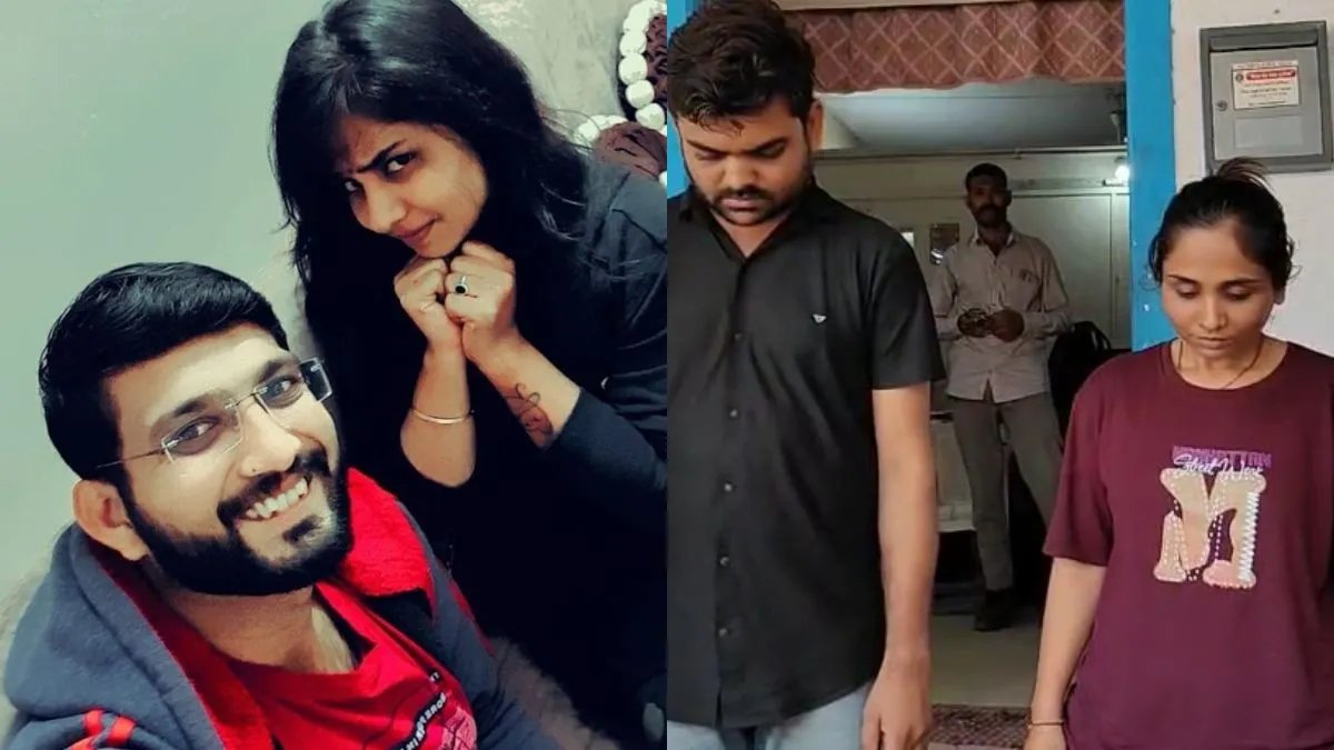 HateDetectors's tweet photo. A tragic road accident that claimed the life of 30-year-old #RaviDhirjalalMarkana has now been revealed as a premeditated murder.

The police have arrested Ravi's wife, #Rinkle, and her lover, #AkshayDangaria, who allegedly conspired to kill him.

The incident occurred on April 6, when Ravi was returning to #Jamnagar from #Kalavad on his Bullet motorcycle. Unbeknownst to him, his wife and her lover had plotted his demise.

Rinkle reportedly shared Ravi's location with Akshay, who then followed him in his Compass Jeep (GJ-20-AQ-8262).

Akshay deliberately crashed into Ravi’s Bullet near #VizarakhiDam, resulting in Ravi’s death.

Investigation revealed that Rinkle and Akshay had been in an extramarital affair for over a year, which led to frequent domestic conflicts. These disputes escalated to a dangerous level, culminating in Ravi's murder.

The police discovered that Akshay had previously divorced his wife, and Rinkle was planning to divorce Ravi as well.

Initially believed to be an accident, Ravi’s family grew suspicious. His uncle, Paresh Markana, noted inconsistencies in the case. When questioned, Rinkle reportedly broke down and confessed to the conspiracy, confirming the police’s suspicions that it was not an accident but a planned murder.

Jamnagar’s Deputy Superintendent of Police (Rural), RB Devdhara, stated, "While we were investigating this case as an accidental death, we uncovered information about Rinkle and Dangaria’s affair. Ravi’s father also lodged a complaint, revealing that Rinkle admitted to plotting the murder when confronted."

Ravi had been married to Rinkle for eight years, and the couple had a four-year-old son.

The police have now taken both Rinkle and Akshay into custody as they continue their investigation.

The family has demanded justice, highlighting that the crime was rooted in extramarital relations.