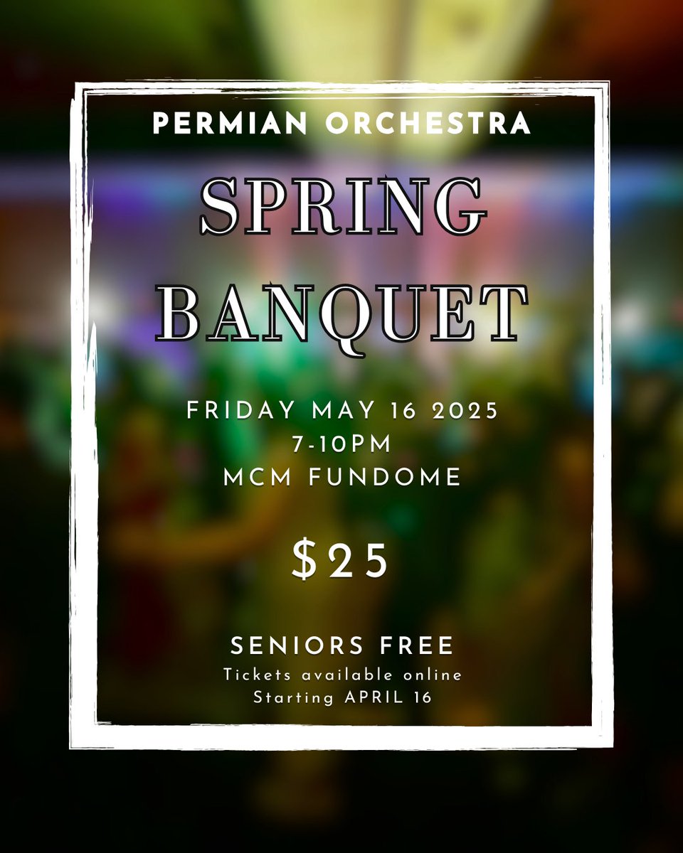 Tickets available though Hometown Tickets on 4-16! Go Mojo Orchestra!
