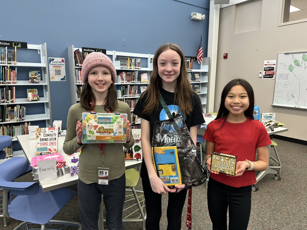 Did you know our #LibraryOfThings is open for checkouts? From games to art supplies, outdoor gear to baking supplies—there’s more than just books at our school library! <a href="/Barrington220EF/">Barrington 220 EF</a> #SchoolLibraryMonth #SkillBuilding #HandsOnLearning