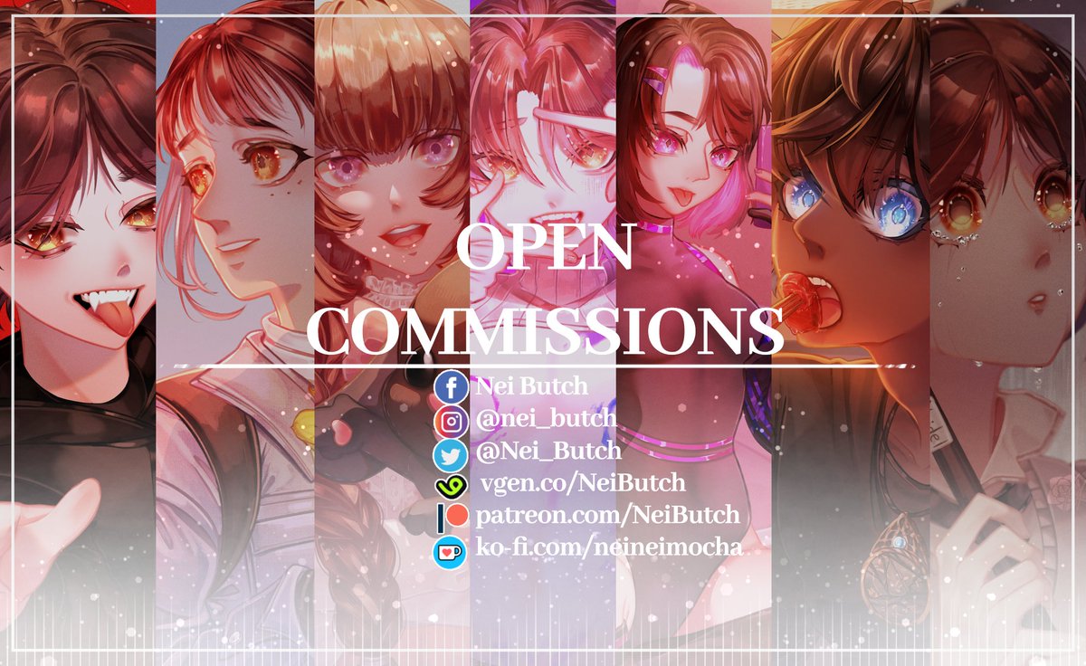 Nei_Butch's tweet photo. #opencommissions
🌼OPEN COMMISSIONS🌼

🌹If possible, to commission me contact me through VGen
🌹All the art is made by me
🌹Some details can be found in the images ^^

🌼PAYMENT METHODS:
🌹Paypal
🌹Ko-Fi
🌹Payment by VGen

RULES AT THE END OF THE POST! https://t.co/hfiqGoVGcM