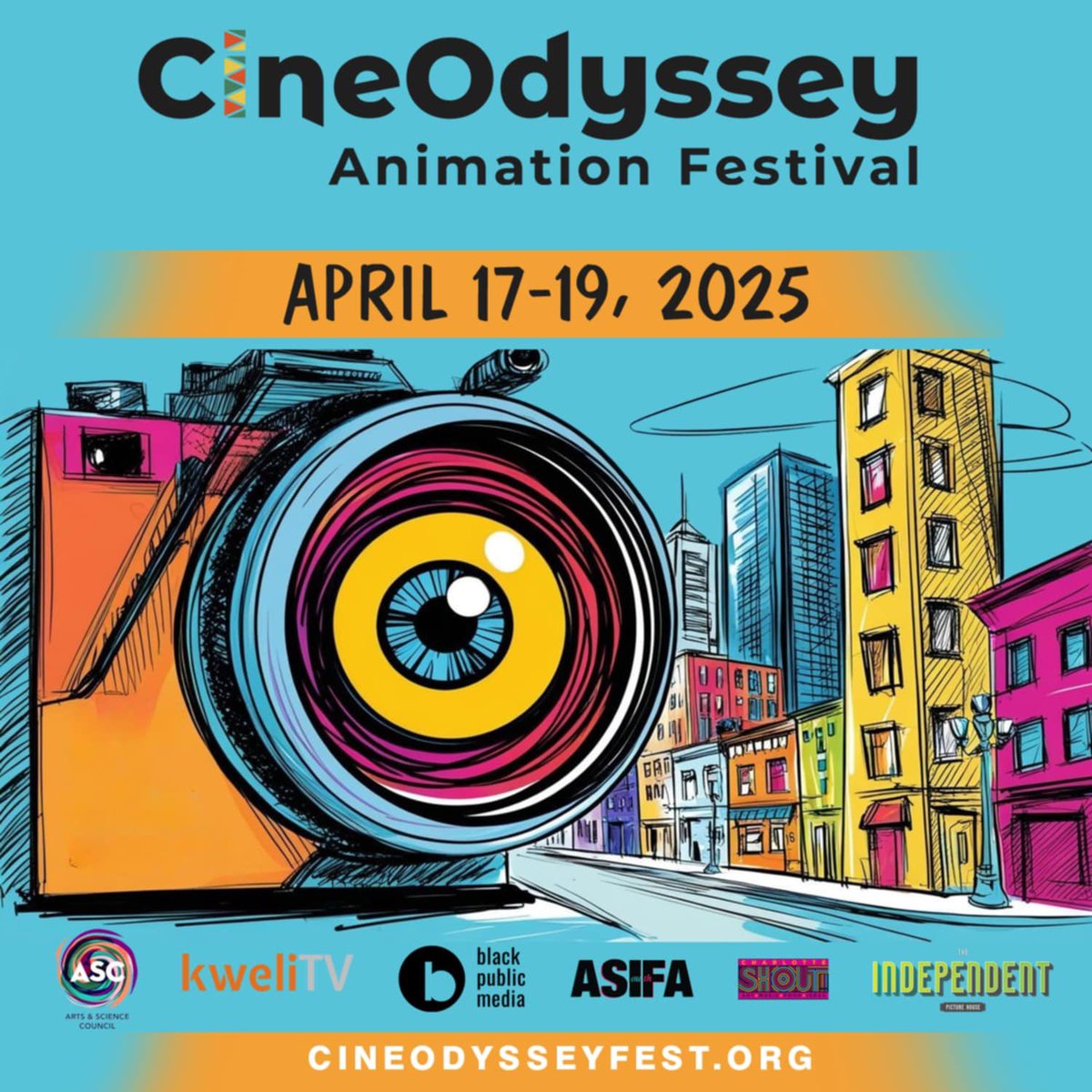 zack_in_time's tweet photo. NEXT WEEKEND! #ZackInTime will be screening as an Official Selection at the CineOdyssey Animation Festival in Charlotte, NC from April 17-19! 🥳
Congrats again to our cast and crew, and thanks to CineOdyssey and all of our fans! https://t.co/8xfhplShJZ