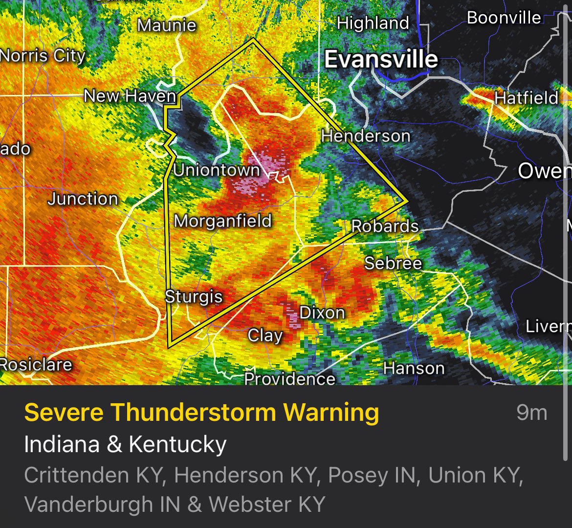 KentuckyWxAlert's tweet photo. Extended to Webster, McLean, and Hopkins Counties until 4:15pm CDT. https://t.co/FX3xyXOEAi