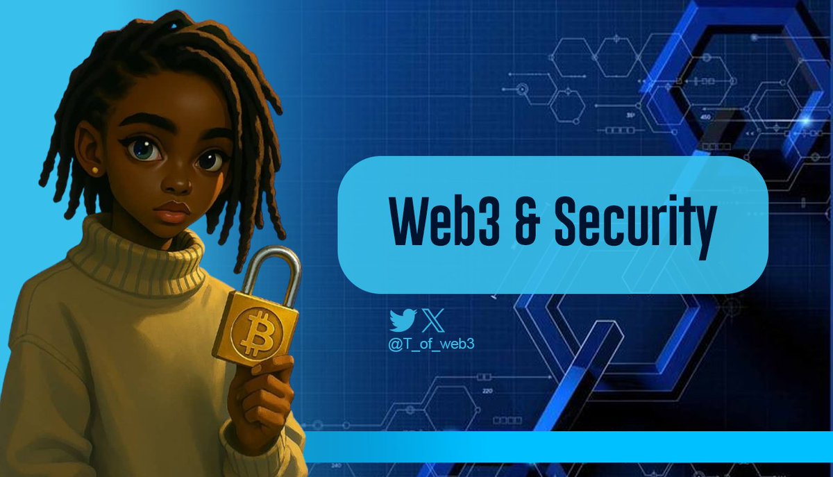 T_of_web3's tweet photo. Gm Gm Guys

For the next 10 days of my #100DaysOfWeb3 challenge, I’ll be diving into Web3 &amp; Security 🛡️
Stay tuned, let’s learn and grow together! 

#Web3 #CyberSecurity #Blockchain https://t.co/1wyN8qiQrL