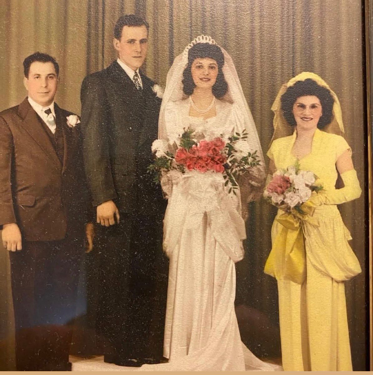 If you see this, please say a prayer for my Grandmother Joyce! She’s the bride in the photo on the right. She is on her way to the other side of eternity if she is not there already. Thank you! 🙏🏻🥹💔😔