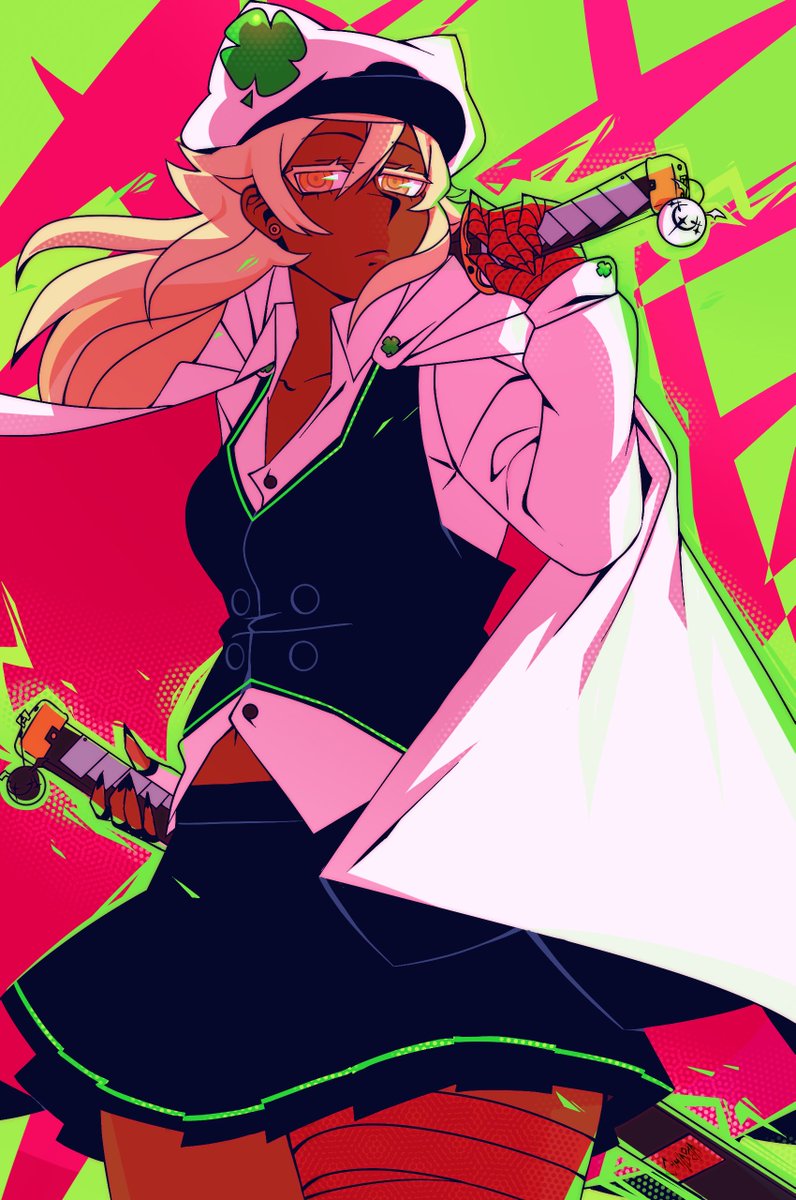 💚🩷

#GGST #guiltygear #ramlethal