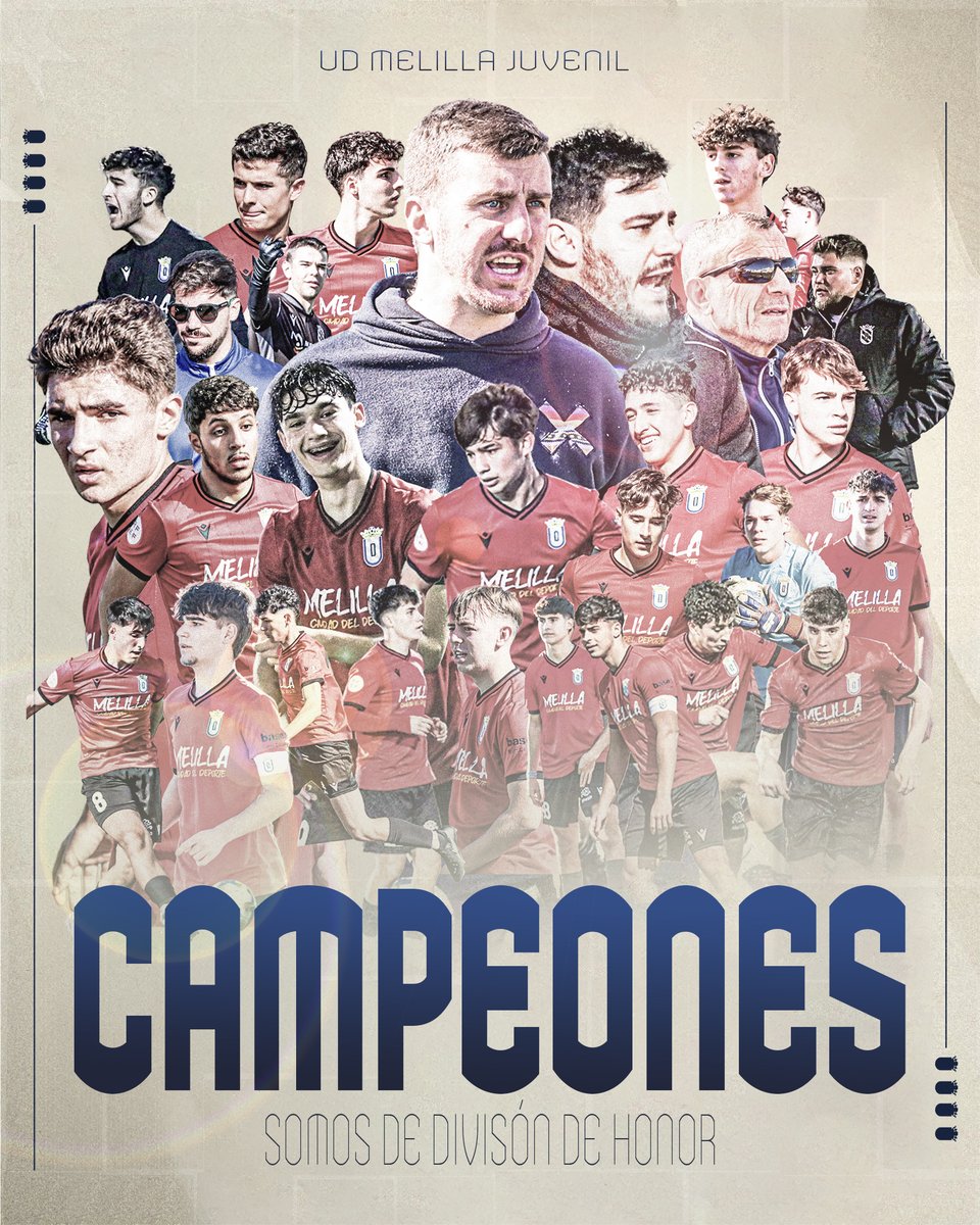 canteraudm's tweet photo. 👋 𝐄𝐒𝐓𝐀𝐌𝐎𝐒 𝐃𝐄 𝐕𝐔𝐄𝐋𝐓𝐀. 🔙

Como consecuencia del resultado entre la Peña Real Madrid y el Rusadir CF, el #juvenilUDM se proclama campeón a falta de dos jornadas. 🏆

¡Somos equipo de #JuvenilDH! 🤩 

¡Enhorabuena a todos! ¡Increíble trabajo! 💙

#DeTodaLaVida https://t.co/G8neslSk3d