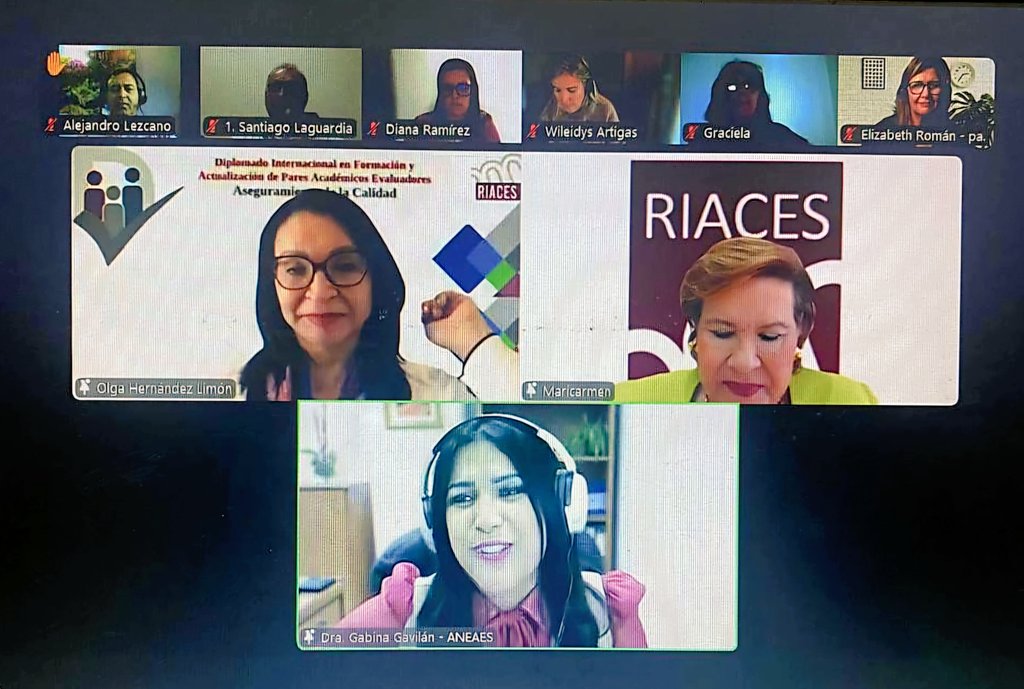 GabinaGavilan's tweet photo. Muchas gracias @riaces_org por la oportunidad que nos han brindado de participar del Diplomado Internacional en Formación y Actualización de Pares Académicos Evaluadores. Ha sido un verdadero honor y privilegio para mi. Felicitaciones por la excelente organización 🌎 Aguyjevete https://t.co/lfVqWLKs0R