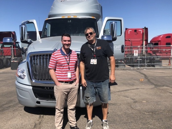 DriveKnight's tweet photo. With nearly 2 decades of experience on the road, Steve H. from #KnightPhoenix has helped shape the careers of more than 150 professional drivers. We recognize him as the April Trainer of the Month!
#DriveKnight #Trucking #KnightLife https://t.co/OK14Fxs1tY