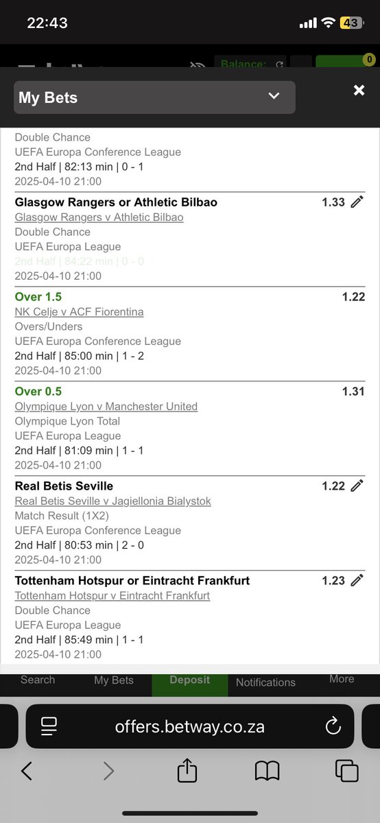 NellaWaMaBoom's tweet photo. Rangers 😭😭😭 and Atletico where formed against us today. Missed penalty and cancelled goal ☹️ https://t.co/a8SvwnjEz9
